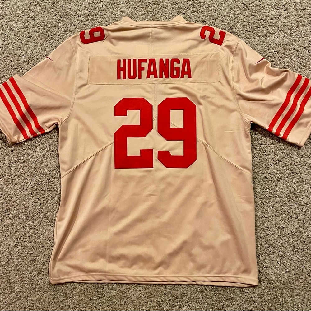 49ers Gold Hufanga Jersey
